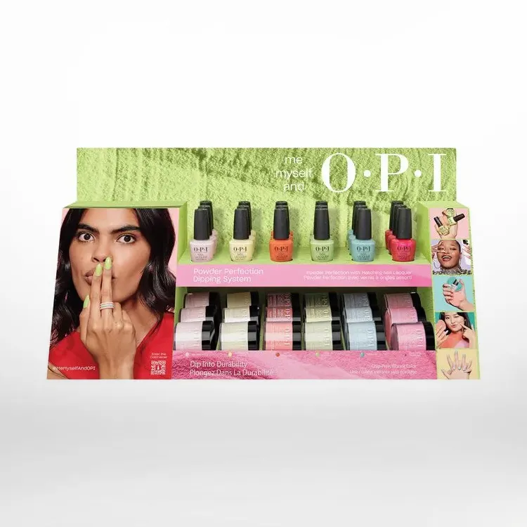 OPI Nail Lacquer Stock-In-A-Box Display and Me, Myself,