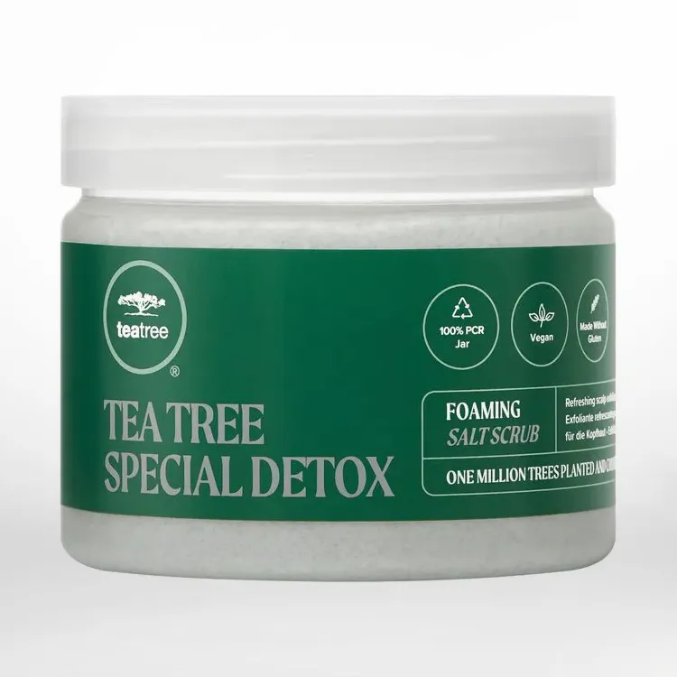 Tree Detox Salt Special Tea Foaming Scrub